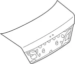 H430MEJ7AB - Body: Trunk Lid for INFINITI: M35, M45 Image