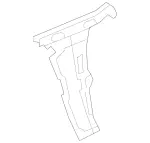 2178855801 - Body: Mount Bracket for Mercedes-Benz Image