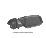 84299261 - : Black Passenger Side Door Mirror without Cover for GM Image