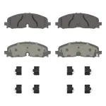 OEX2371 - : OEX Front Disc Brake Pad Set Premium Ceramic for WAGNER BRAKE Image