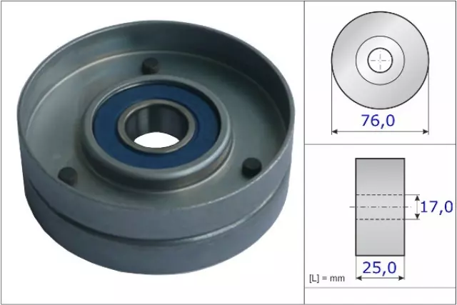 FT10751 - : INA US Accessory Drive Belt Tensioner Pulley for INA US Image