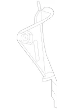 2046301189 - : Mount for Mercedes-Benz: GLK250, GLK350 Image