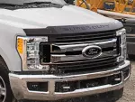 HC3Z16C900C - Exterior: Hood Deflector - Black Molded for Ford: E-350 Super Duty, E-450 Super Duty, F-250 Super Duty, F-350 Super Duty, F-450 Super Duty, F-550 Super Duty Image