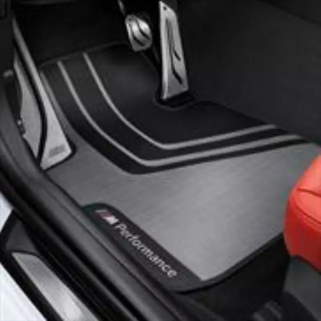 51472353381 - Interior: M Performance Floor Mats - Front for BMW: X5, X6 Image