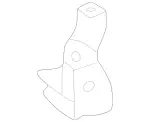 2235453902 - Electrical Equipment and Instruments: Holder for Mercedes-Benz: 350SD, Maybach S580, Maybach S680, S500, S580, S580e, S63 AMG E Performance Image