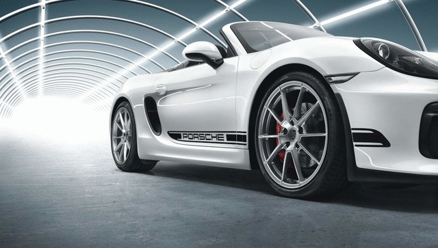 98104480160 - Exterior: 2016 Porsche - Decorative Side Strips In Black (Satin-Gloss) for Porsche: Boxster, Cayman Image