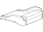 4W6Z7662901BCA - Body: Seat Cover for Ford Image