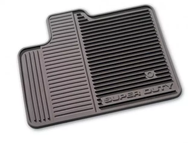BC3Z2513086AA - Interior: Floor Mats, All Weather, Front Set for Ford: F-250 Super Duty, F-350 Super Duty, F-450 Super Duty, F-550 Super Duty Image