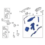 PZ6Z26264A27A - : Latch for Ford: Maverick Image