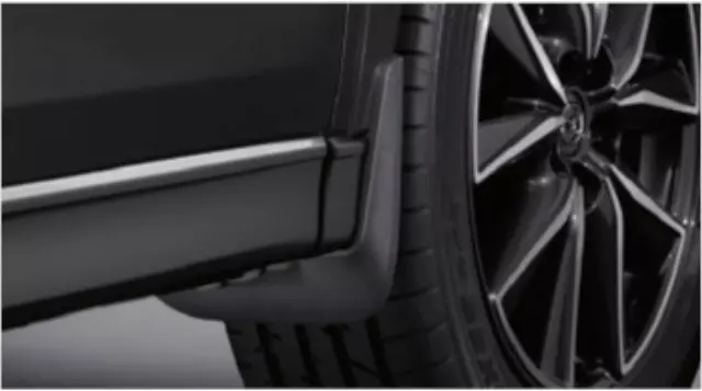 KB7WV3460 - Exterior: Splash Guards - Rear Pair - Black Finish for Mazda: CX-5 Image