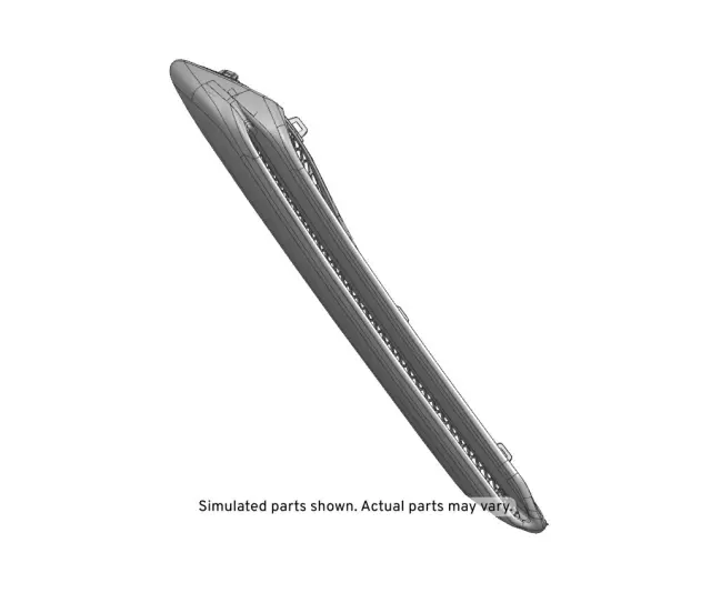 84574379 - : Carbon Fiber Front Driver Side Fender Ornamentation Vent for Chevrolet: Corvette Image