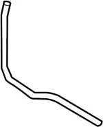 21631JK000 - Cooling System: Oil Hose for INFINITI: EX35, EX37, G25, G35, G37, Q40, Q60, QX50 Image