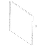 1675006301 - Radiator: Coolant Radiator for Mercedes-Benz Image
