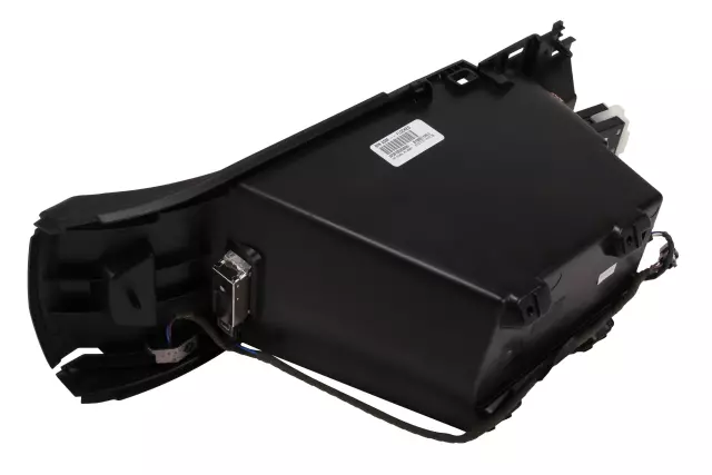 Jet Black Front Floor Console Compartment - GM (22950686)