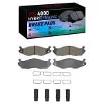 4000020301 - : DFC HybriDynamic Brake Pads Hrdwr Kit for DYNAMIC FRICTION Image