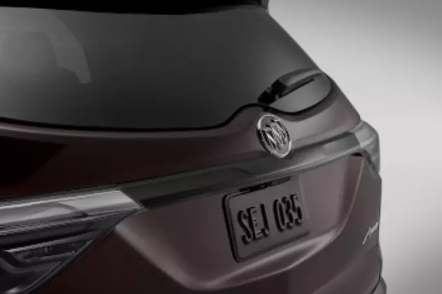 84661997 - Body: Liftgate Applique, Gloss Black for Buick: Enclave Image