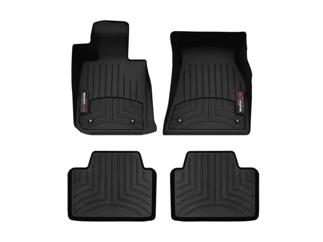 44167614415302 - : Black FloorLiner™ DigitalFit®, Front &amp; 2nd Row for WeatherTech Image