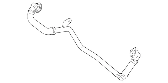 2562033300 - Radiator: Coolant Line for Mercedes-Benz: AMG GT 43, AMG GT 53, CLS450, CLS53 AMG, E53 AMG, S500 Image image