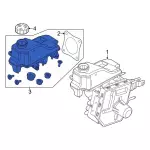PR3Z2L210A - Body: Reservoir Assembly for Ford: Mustang Image
