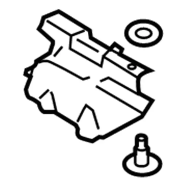 DS7Z5401670N - Body: Insulator for Ford: Fusion, Police Responder Hybrid, SSV Plug-In Hybrid Image