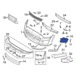 KR3Z17E811AA - : Air Inlet Grille for Ford: Mustang Image