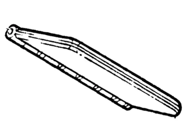 E7TZ19C802A - HVAC: Door for Ford: F-150, F-250, F-250 HD, F-350, F-Super Duty Image