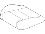 AL5Z1062900CB - Body: Seat Cover for Ford: Ranger Image