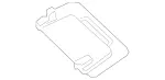 22281096001C31 - Body: Sun-visor for Mercedes-Benz Image