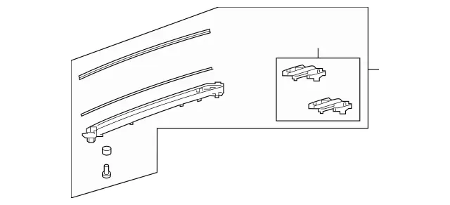 2057800900 - : Sliding Sunroof Component for Mercedes-Benz Image