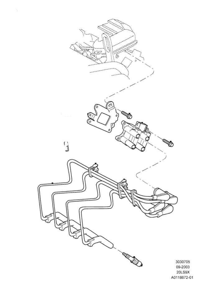 988Z12029A - Electrical: Coil for Ford Image