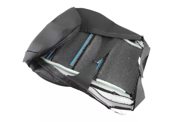Jet Black Passenger Seat Cushion Cover - GM (22997272)