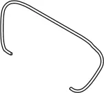 79923JL00A - Body: Welt for INFINITI: G37, Q60 Image