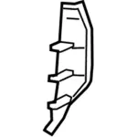 GD9Z5404480AA - Body: Side Cover for Lincoln: Continental Image