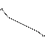 CV6Z16826A - Body: Support Rod for Ford Image