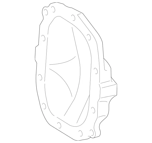 2113510608 - Suspension: Rear Cover for Mercedes-Benz Image