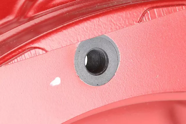 Red Front Driver Side Disc Brake Caliper Assembly - GM (84229175)