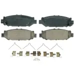 ZD572 - : QuickStop Rear Disc Brake Pad Set Ceramic for WAGNER BRAKE Image