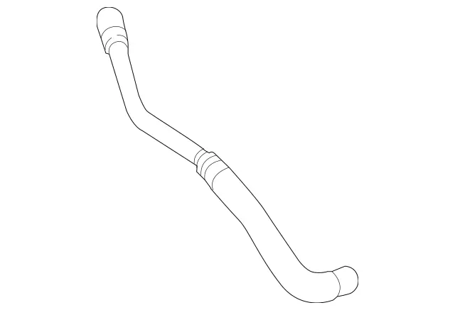 39978552 - Steering: Power Steering Suction Hose for Mercedes-Benz Image