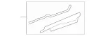 2176305000 - Body: Inner Quarter Panel Reinforcement for Mercedes-Benz Image