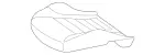 25791008059E38 - : Driver Seat Cushion for Mercedes-Benz Image