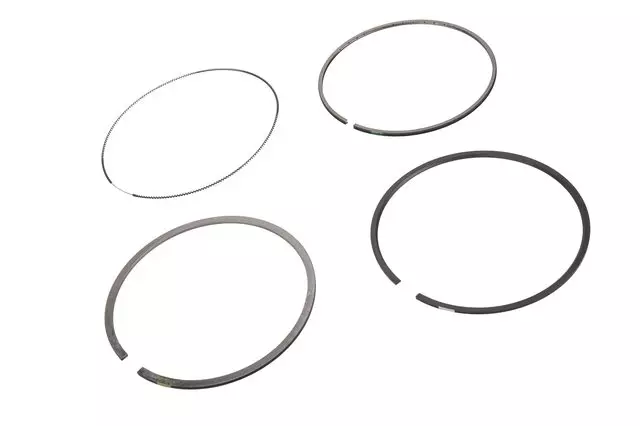 Piston Ring Kit with Compression Rings and Oil Ring Rail - GM (55500618)