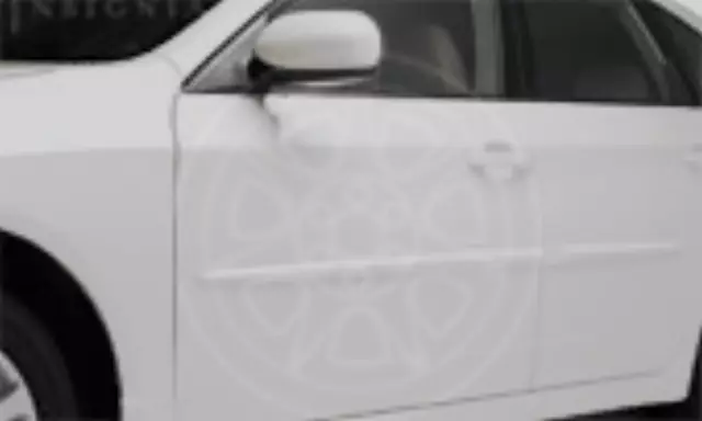 J101SFG000WU - Exterior: 2012-2014 Subaru Impreza WRX Body Side Molding OEM NEW Satin White OEM NEW for Subaru: Impreza Image