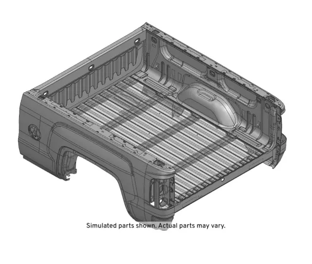 84148855 - : Pickup Box for GMC: Sierra 1500, Sierra 1500 Limited, Sierra 2500 HD, Sierra 3500 HD Image
