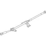 GD9Z4R602A - : Drive Shaft for Lincoln: Continental Image