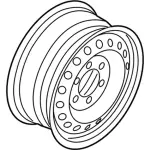 KB3Z1015D - : 2019-2024 Ford - Wheel Assembly for Ford: Bronco, Ranger Image