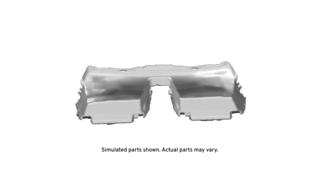 23433152 - : Jet Black Rear Floor Panel Carpet for GM Image