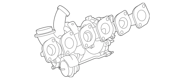 2750902580 - : Exhaust Gas Turbocharger for Mercedes-Benz Image