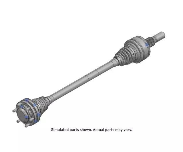 84492514 - Universals &amp; Rear Axle: Axle Assembly for Cadillac: CT5 Image