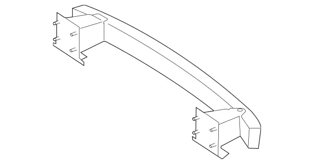 2166100220 - Substructure: Carrier for Mercedes-Benz: CL550, CL600, CL63 AMG, CL65 AMG Image image