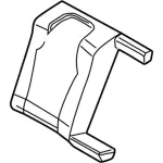 DG1Z5466600DA - Body: Seat Back Cover for Ford: Taurus Image